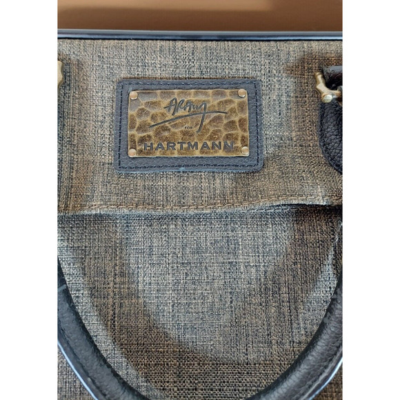 Hartmann Michael Aram Naturalist Collection Tweed Messenger Bag - Picture 2 of 10